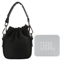 กระเป๋าลำโพงแบบพกพาสำหรับ JBL GO ESSENTIAL Speaker Sound Permeable Bag GO3 Outdoors Travel Carrying Transparent Case