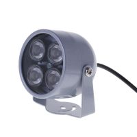 4 LED Infrared Night IR Vision Light illuminator Lamp For IP CCTV CCD Camera New Dropship