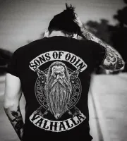 Sons Of Odin Volhollo Tshirt Viking Tshirt