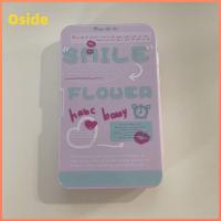 OSIDE แบบพกพาได้ กล่องใส่คอนแทคเลนส์ ข้อความสร้างสรรค์ ง่ายๆ กล่องนักเรียนงาม ที่มีคุณภาพสูง กล่องใส่แว่นตา การเดินทางการเดินทาง