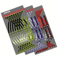 12 Strips Motorcycle Wheel Sticker Reflective Rim Stripe outer Rim Accessory Stickers For YAMAHA MT10 MT-10