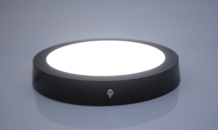 โคมดาวน์ไลท์แอลอีดี-ติดลอย-หน้ากลม-ขอบดำ-led-downlight-surface-mount-circle-black-18w-24w-18w-8นิ้ว-24w-12นิ้ว