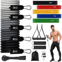 Yoga Loop Latex Resistance Bands Set Rubber Exercise Fitness Equipment Strength Training Body Pilates Strength for Home Gym