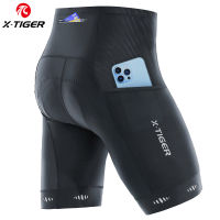 X-TIGER Cycling Shorts Anti-Slip Leg 5D Padded Bike Shorts with Pockets Breathable Biking Bicycle Motorcycle Half Pants Tights knb