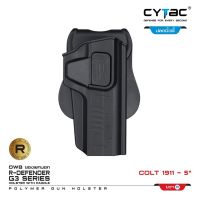 CYTAC ซองพกนอก Colt 1911-5 นิ้ว (ปลดล็อคนิ้วชี้) Right ขวา