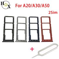 Sim Card Tray SD Reader Holder For Samsung A20 A30 A50 With Pin