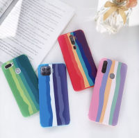 [ส่งจากไทย] เคสสายรุ้ง สีชมพู Case Xiaomi Redmi 9 เคสนิ่มซิลิคอน เคสโทรศัพท์ เคสกันกระแทก