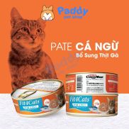 Pate Fit4Cats CattyMan Thịt Cá Ngừ Mix Cho Mèo Lon 160g