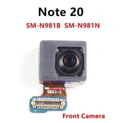 กล้องหน้าหลักของแท้สำหรับ Samsung Galaxy Note 20 N981U N981N พิเศษ N986U N986N กล้องหลังสายเคเบิลงอได้อะไหล่ LPX3765 Note20