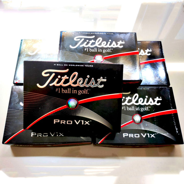 ลูกกอล์ฟ-ไทเทอรีส-pro-v1x-titleist-pro-v1x-golf-balls