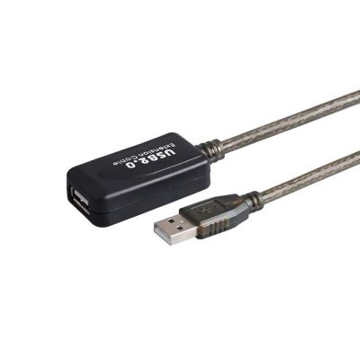 ใช้งาน10ม. USB 2.0สายสายพ่วงพร้อม IC Booster USB ความเร็วสูง USB 2.0ตัวผู้ไปยังสายตัวเมีย3M 15ม. 5ม. (สิ่ว: FE1.1)