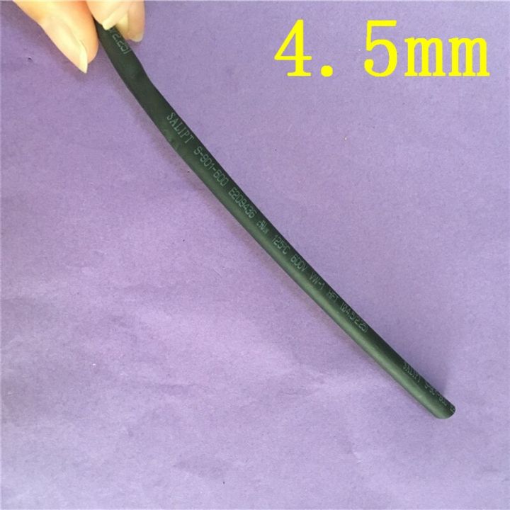 1m-l115y-4-5mm-2-1-black-diameter-heat-shrink-heat-shrink-tubing-tube-sleeving-wrap-wire-high-quality-on-sale-cable-management