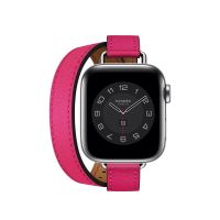 สายรัดข้อมือคู่สำหรับนาฬิกา8 7 6วง5 4สายรัดข้อมือสำหรับ Iwatch SE Series 41/45มม. 44/40มม. 42/38มม.