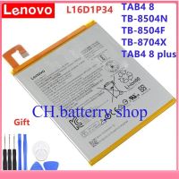 แบตเตอรี่แท้ Lenovo TAB4 8 TB-8504N ??L16D1P34?? TB-8504X TB-8504F TAB4 8 Plus TB-8704F L16D1P34 4850MAh แถมชุดไขควง