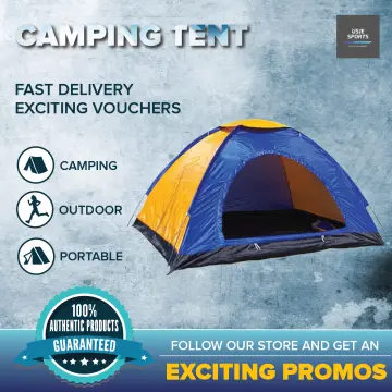 JH Camping Tents 2/4/6/8 Persons Instant Backpacking Camping