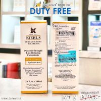 เซรั่ม Kiehls แท้ ? ป้ายคิง VITC Powerful-Strength Line-Reducing Concentrate 100ml LOTใหม่ล่าาสุด ผลิต 2021  Kiehls(คีลส์) สินค้าของเเท้จาก King Power