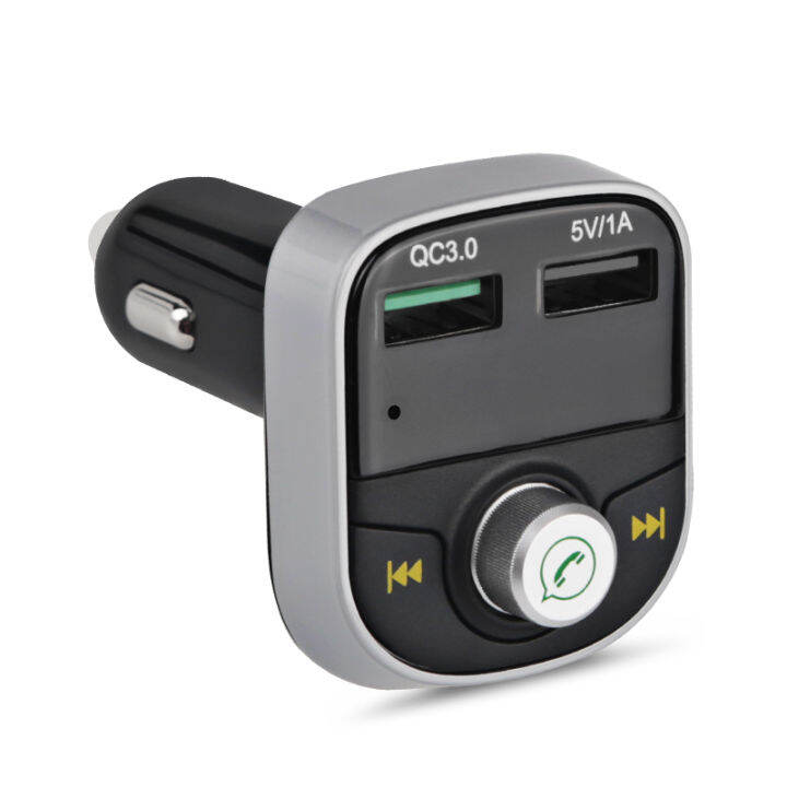 dual-ports-usb-car-charger-quick-charge-bluetooth-4-1a-led-digital-แสดงผล12-24v-car-fast-charging-accessories-interior