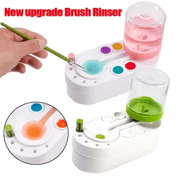 Paint Brush Cleaner Rinse Cup (all-in-one) Fine Art Paintbrush
