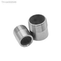 ☢ 1/8 1/4 3/8 1/2 3/4 1 -2 BSP NPT Male x Butt Welding Nipple 304 316 Stainless Steel Pipe Fitting Connector Coupler