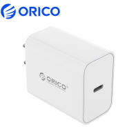 Orico PD 18W PD3.0 QC3.0 GaN 180Vac- 240Vac 0.5A โทรศัพท์แท็บเล็ตสูงสุดได้อย่างรวดเร็วอะแดปเตอร์เครื่องชาร์จพอร์ต Type C