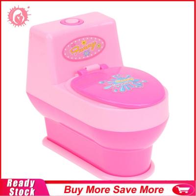 ของเล่นเด็กแบบสวมบทบาทเป็นเพลย์เฮาส์สำหรับครัวของเล่นจำลองขนาดเล็กในห้องน้ำ
