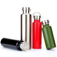 Portable stainless steel water bottle 3505006007501000ml Thermos cup sports flasks travel cycling hiking camping bottles