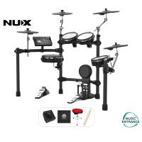 NUX DM-7X Electric Drum Kit กลองไฟฟ้า NUX DM7X หนังมุ้งทุกใบจาก REMO