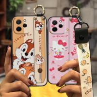 Waterproof Wristband Phone Case For Huawei Nova Y61/Enjoy 50Z Wrist Strap New Cartoon New Arrival armor case Cover TPU