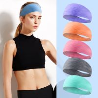 【cw】 Elastic Fabric WomanAntiperspirant Headband Breathable Snood Sweat Absorbing Hairlace Apply To RunningYoga ！