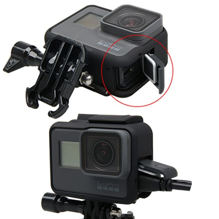 anordsem-กล้องฮีโร่สำหรับโกโปรอุปกรณ์เสริมโกโปรฮีโร่7-6-5กรอบกันกระแทก-กล้องสำหรับ-go-pro-โครงกระดูกที่อยู่อาศัย