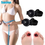 2Pcs Magnetic Toe Ring For Slimming Lose Weight Foot Sole Massage Pad Fat