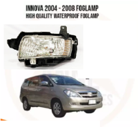 1คู่ไฟหน้า Toyota Innova 2004 2005 2006 2007 2008กันน้ำหมอกโคมไฟชุด OEM Fog Light Assembly ชุด1คู่ Foglamp พร้อมหลอดไฟ