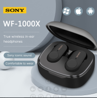 【คลังสินค้าพร้อม】Sony WF-1000X กีฬาชุดหูฟังไร้สายหูฟังบลูทูธ V5.0หูฟังสเตอริโอไมโครโฟนในหูพร้อมกล่องชาร์จหูฟังไร้สาย