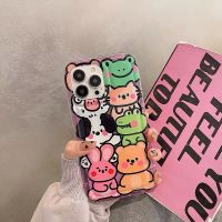 For IPhone 14 Pro Max IPhone Case Thickened TPU Soft Case Clear Case Airbag Shockproof Cute Cartoon Style Compatible with For IPhone 12 13 Pro Max