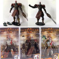 เกมคลาสสิก God Of War 2 II Kratos Sparta Action Figure ใน Ares Armor W ใบมีดสะสมของเล่นตกแต่งสำหรับของขวัญ