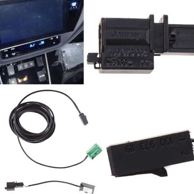 ”【；【-= RNS315 RCD510 Bluetooth-Compatible Mic Wiring Phone Microphone Harness Cable Compatible For VOLKSWAGEN Hands-Free Device QXNF