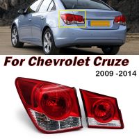 【528 Oiozkhjue ร้อน】❦♂ไฟท้ายรถยนต์สำหรับ Chevrolet Cruze 2009-2014หางไฟเบรคหยุดด้านหลังไฟสัญญาณเลี้ยวอุปกรณ์เสริมรถยนต์ชุดประกอบไฟท้าย