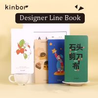 《   CYUCHEN KK 》 Kinbor Kawaii Mini Week Notebook Agenda วาระการประชุม Pocket Notepad Record Journal Line Blank Dots Page เครื่องเขียนนักเรียน