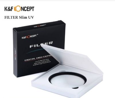 K&F CONCEPT FILTER Slim UV ฟิลเตอร์ป้องกันสำหรับหน้าเลนส์