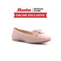 ❃♦ New ฺBata (Online Exclusive) บาจา รองเท้าส้นแบน รองเท้าคัดชู รองเท้าหุ้มส้น สำหรับผู้หญิง รุ่น Tera สีชมพู 5515104