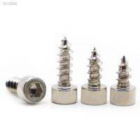 10-50pcs M2 M2.6 M3 M3.5 M4 M5 M6 Nickel Plated Steel Allen Hexagon Hex Socket Cap Head Speaker Self Tapping Wood Screw