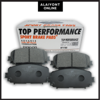 (ประกัน 3 เดือน) ผ้าเบรคหน้า TOYOTA VIOS NCP81-93 S 07-12 / YARIS S 06-12 - BT 1785 - TOP PERFORMANCE JAPAN โตโยต้า วีออส ยารีส DB1785