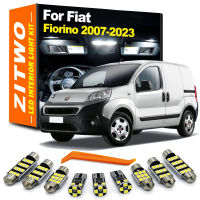 ZITWO Canbus LED ภายในโดมแผนที่ชุดไฟสำหรับ Fiat Fiorino Qubo 2007- 2018 2019 2020 2021 2022 2023รถ Led หลอดไฟอุปกรณ์เสริม