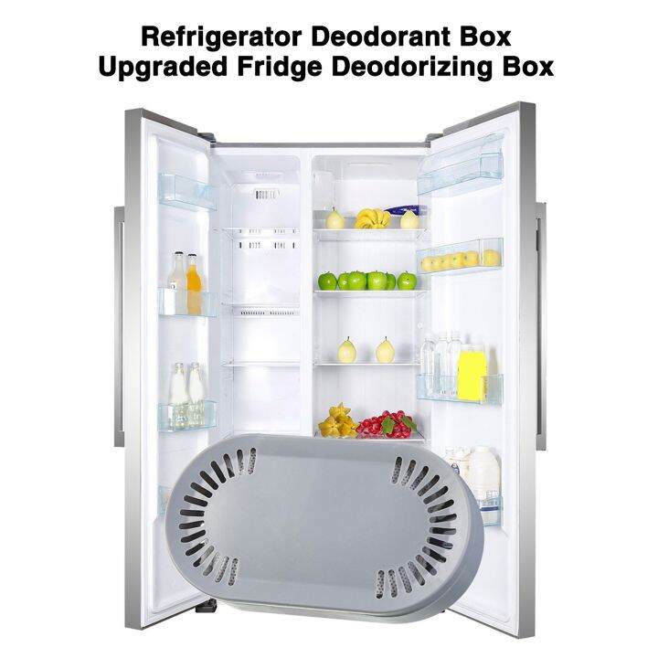 Upgraded Fridge Deodorizing Box Refrigerator Deodorant Box Freshen Up