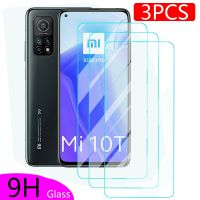 3 pcs Protective Glass for Xiaomi Mi 10T Tempered Film on Redmi Note 10 Pro Max 10S Mi10 T Lite 5G Mi10t 10tpro Screen Protector