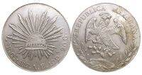 【Factory-direct】 Mexicana 1882 A E 8 Reales Libertad Eagle พร้อมงูบนหมวกที่สดใสพร้อมเหรียญชุบเงินรังสี