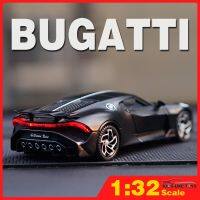 KLT 1:32 Bugatti LA Voiture Noire Diecast Alloy Car for Kids Boys Cars