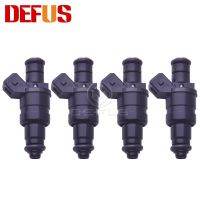 DEFUS 4Pcs 0000788123 Bico หัวฉีดหัวฉีดสำหรับ Mercedes-Benz SLK230 2.3L L4 98-00เบนซินฉีดใหม่