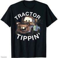 Pixar Cartoon cars  graphic cotton O-neck T-shirt for men