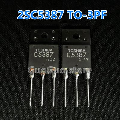 5Pcs Original 2SC5387 C5387 TO-3PF 10A/1500V ทรานซิสเตอร์ชนิด NPN